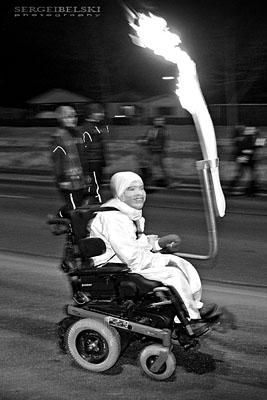 airdrie olympic torch photo