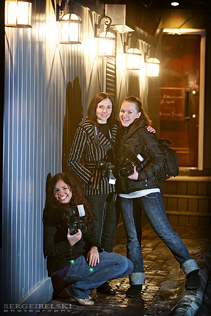 calgary nighttime photo shoot photograph