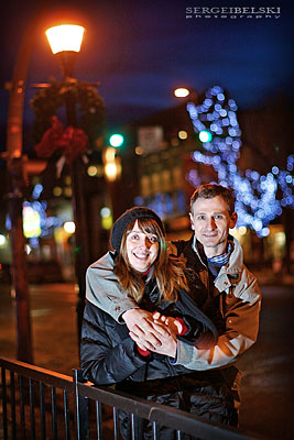 calgary nighttime photo shoot photograph