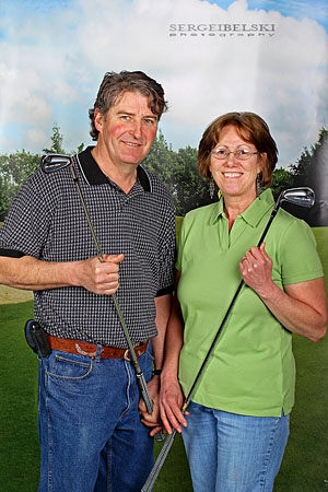 calgary photographer chinook golfer trade show photo