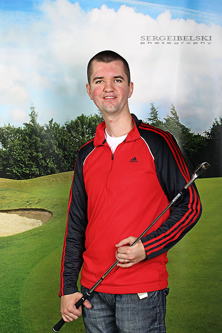 calgary photographer chinook golfer trade show photo