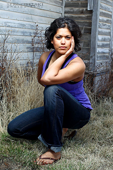 calgary wedding photographer model photo