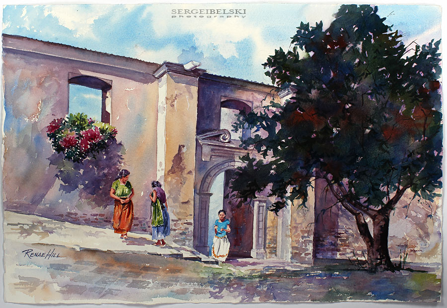 renae hill painting photo