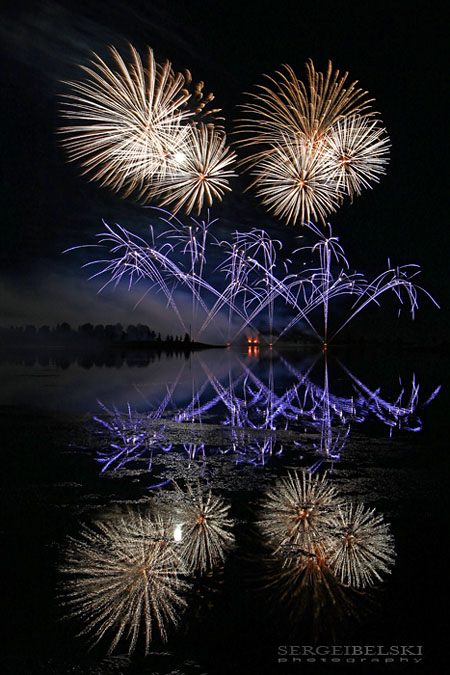 calgary wedding photographer globalfest fireworks photo