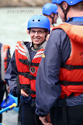 golden wedding photographer white water rafting photo