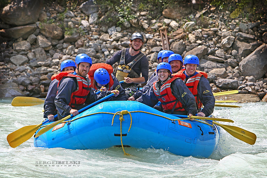 golden wedding photographer white water rafting photo