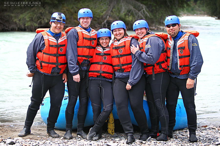 golden wedding photographer white water rafting photo