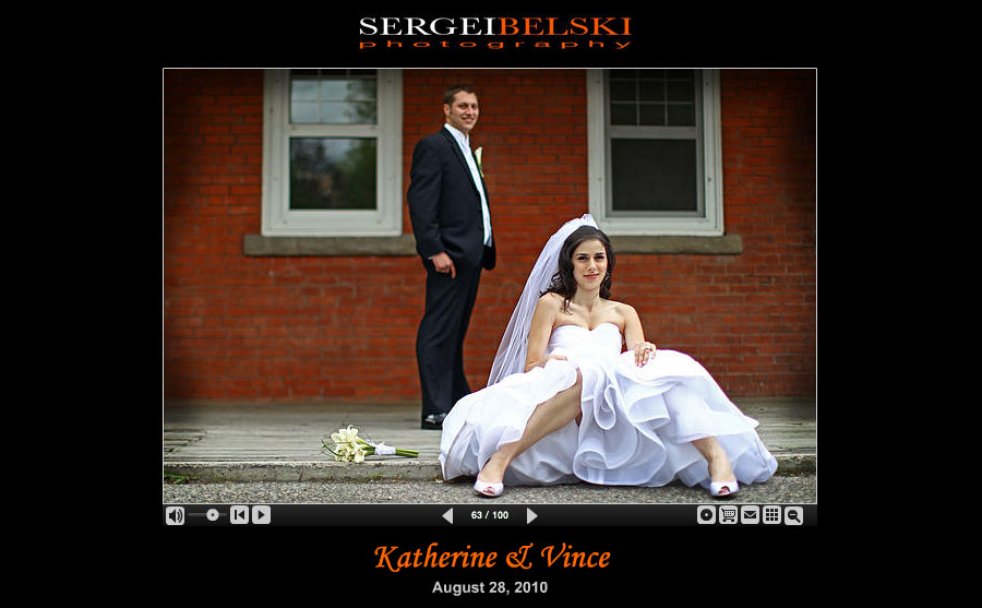 wedding photographer wedding slideshow