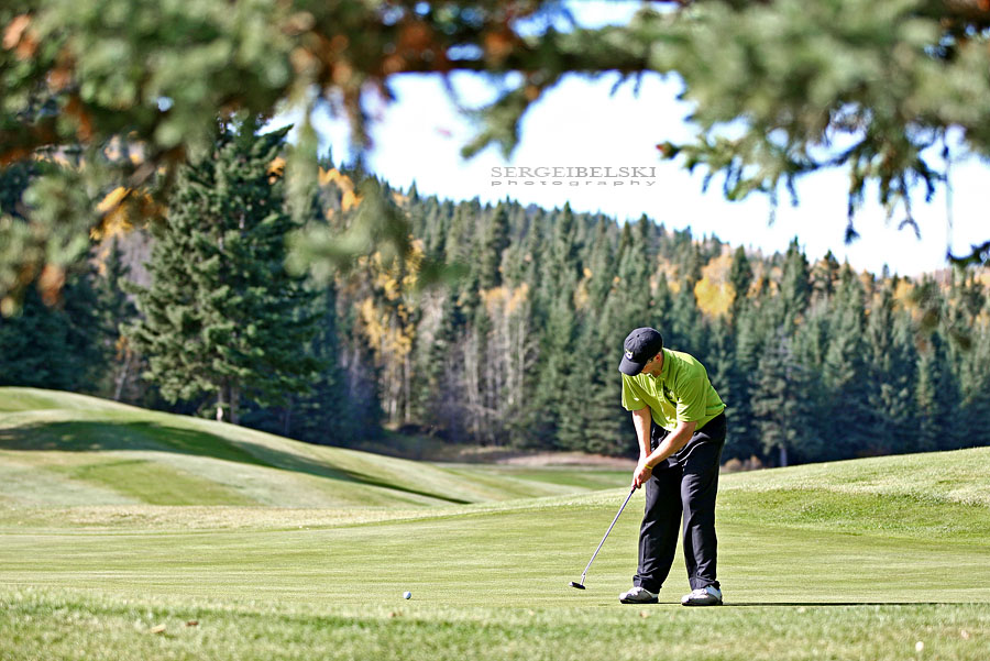 calgary sports photographer golf photo