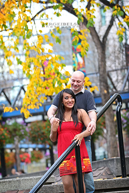 calgary wedding photographer engagement photo shoot  in calgary