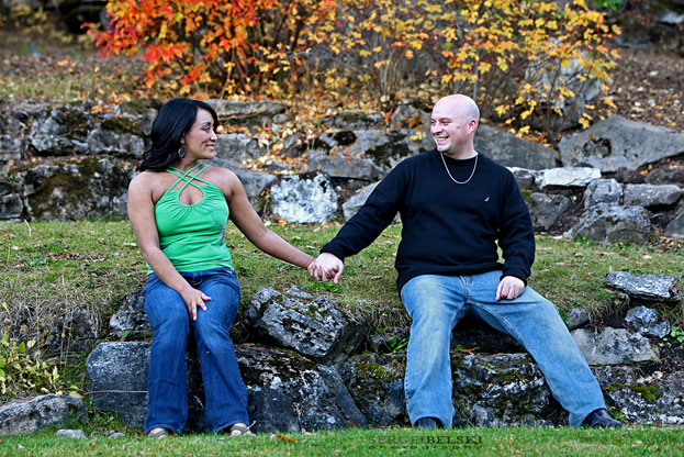 calgary wedding photographer engagement photo shoot  in banff