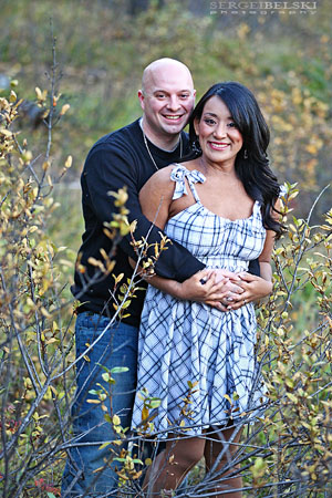 calgary wedding photographer engagement photo shoot  in banff