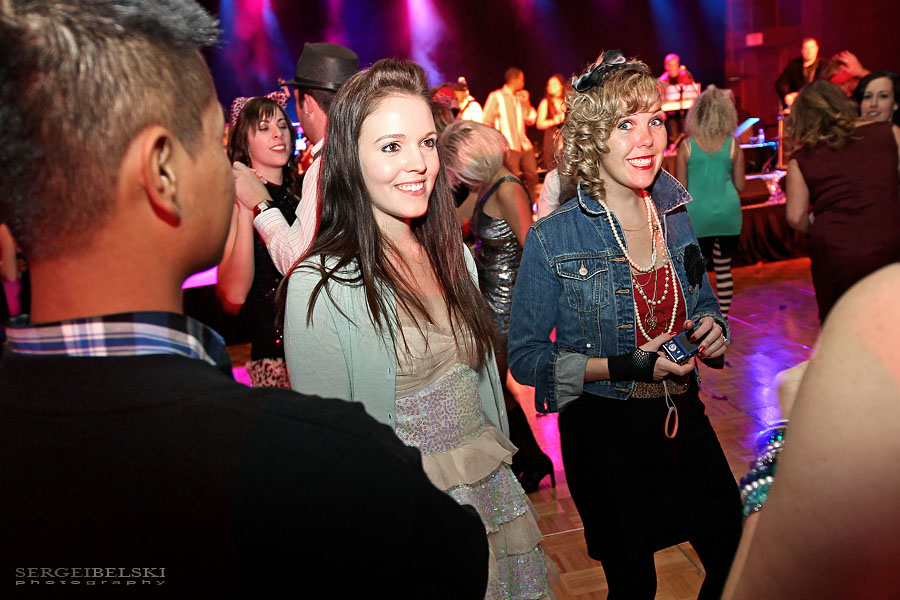 calgary event photographer corporate christmas party photo