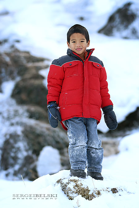 sergei belski family photo shoot