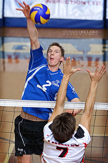 calgary sports photographer mount royal university volleyball photo