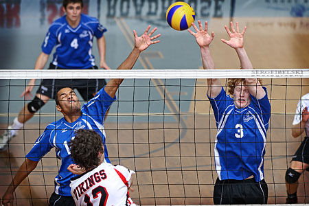 calgary sports photographer mount royal university volleyball photo