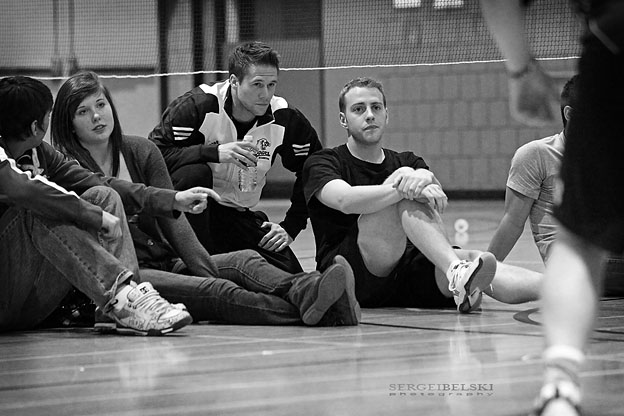 calgary sports photographer mount royal university badminton photo