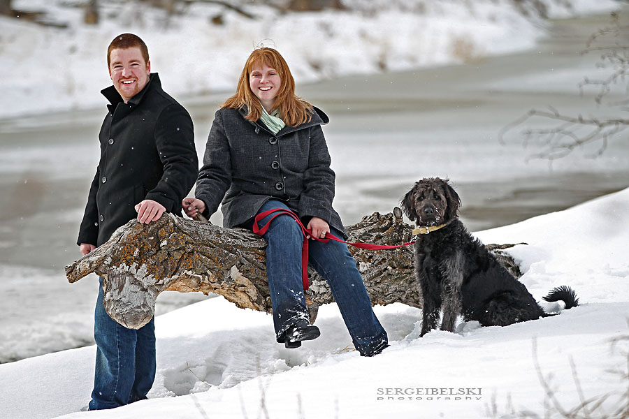 calgary wedding photographer engagement photographs