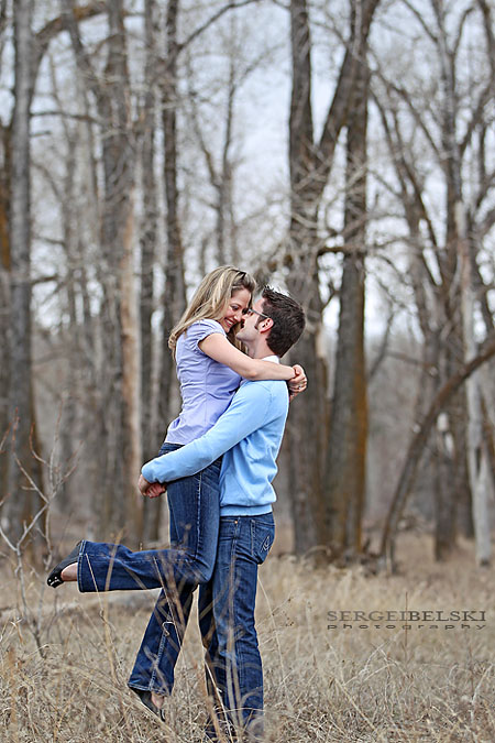 calgary wedding photographer engagement photographs