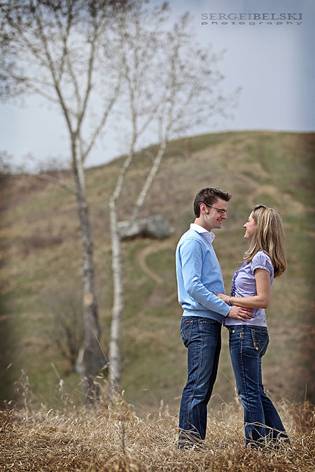calgary wedding photographer engagement photographs