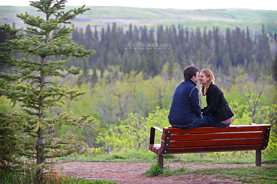 calgary wedding photographer engagement photographs