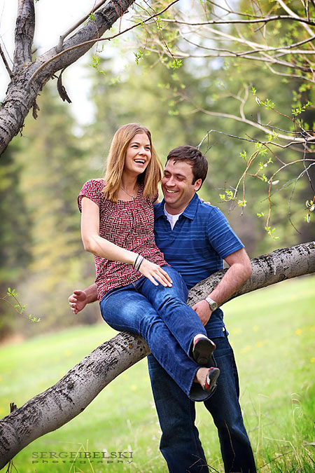 calgary wedding photographer engagement photographs