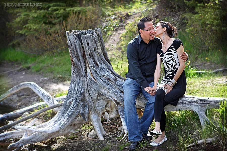 sergei belski wedding photographer engagement in banff photo