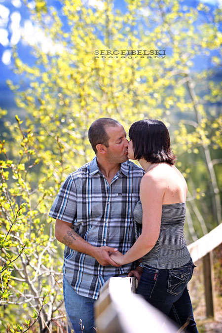sergei belski wedding photographer engagement in kananaskis photo