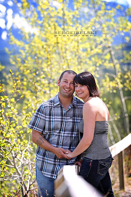 sergei belski wedding photographer engagement in kananaskis photo