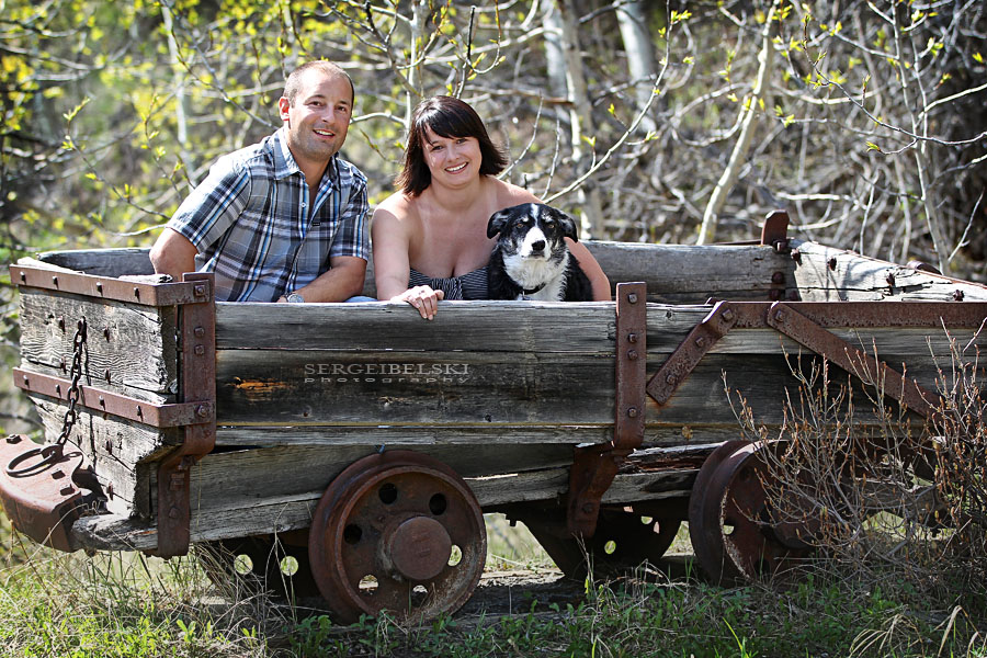 sergei belski wedding photographer engagement in kananaskis photo