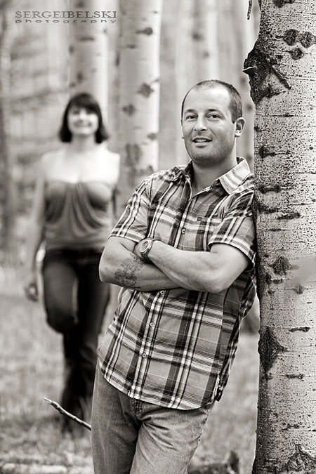 sergei belski wedding photographer engagement in kananaskis photo