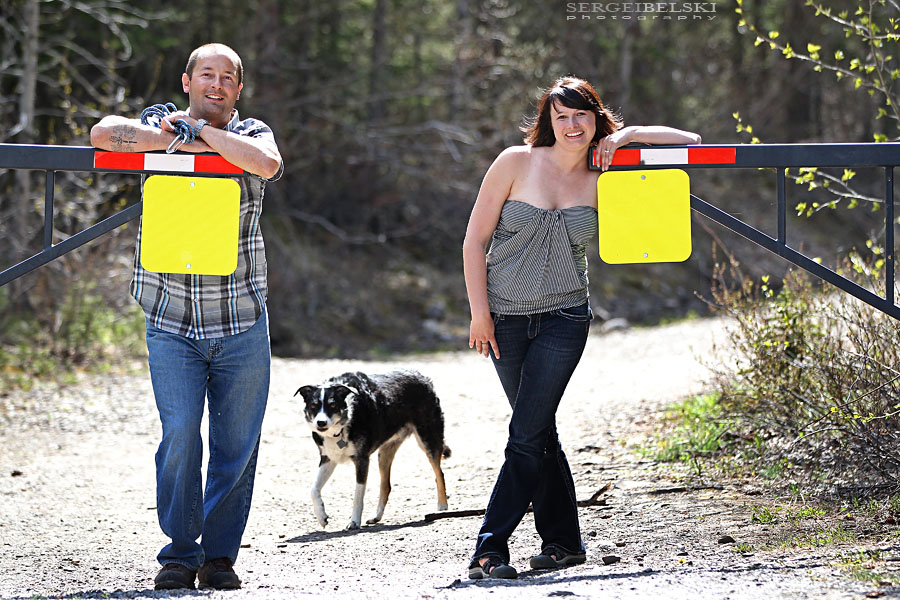 sergei belski wedding photographer engagement in kananaskis photo