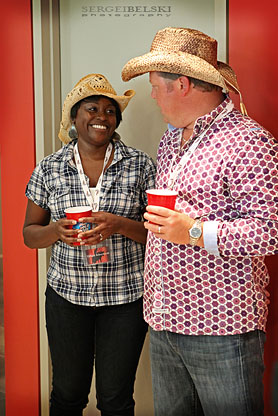 event photographer sergei belski corporate stampede photo