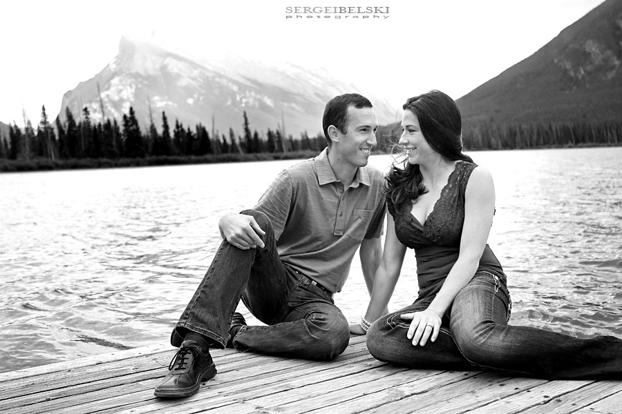 sergei belski wedding photographer engagement in banff photo