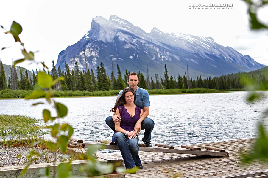sergei belski wedding photographer engagement in banff photo