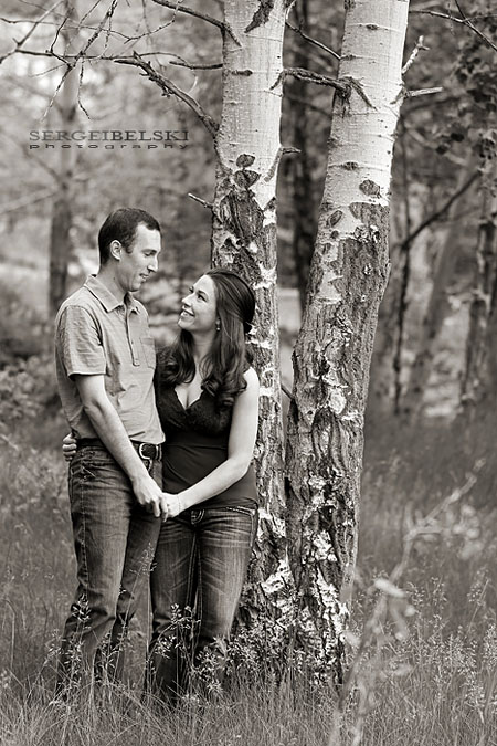 sergei belski wedding photographer engagement in banff photo