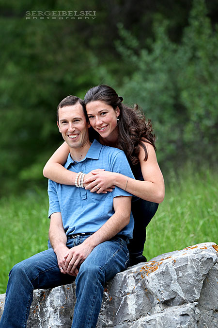 sergei belski wedding photographer engagement in banff photo