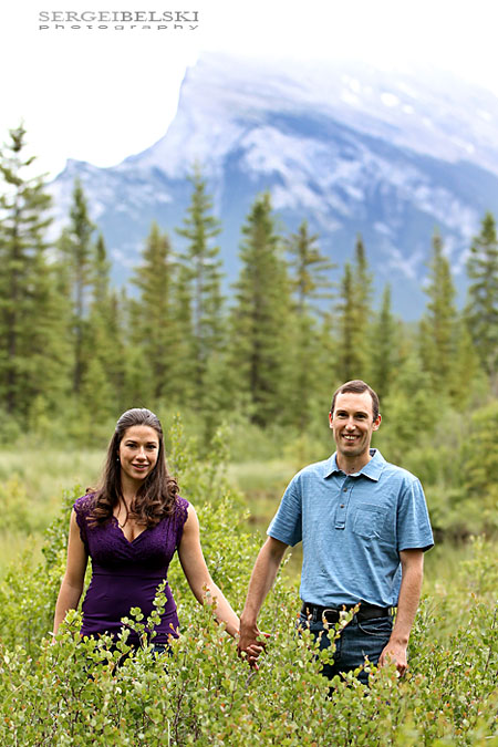 sergei belski wedding photographer engagement in banff photo