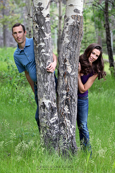 sergei belski wedding photographer engagement in banff photo