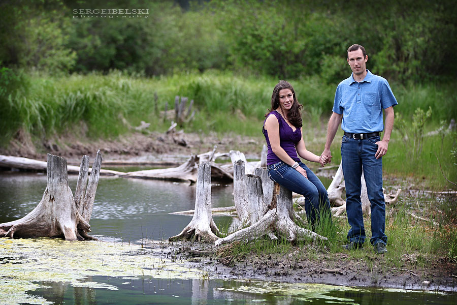 sergei belski wedding photographer engagement in banff photo