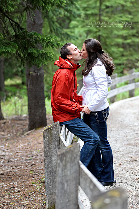 sergei belski wedding photographer engagement in banff photo