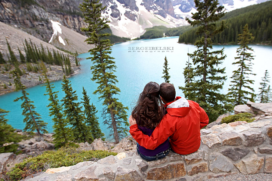 sergei belski wedding photographer engagement in banff photo