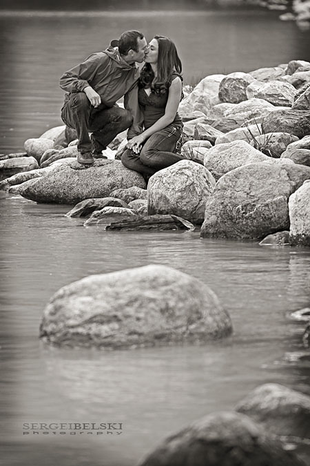 sergei belski wedding photographer engagement in banff photo