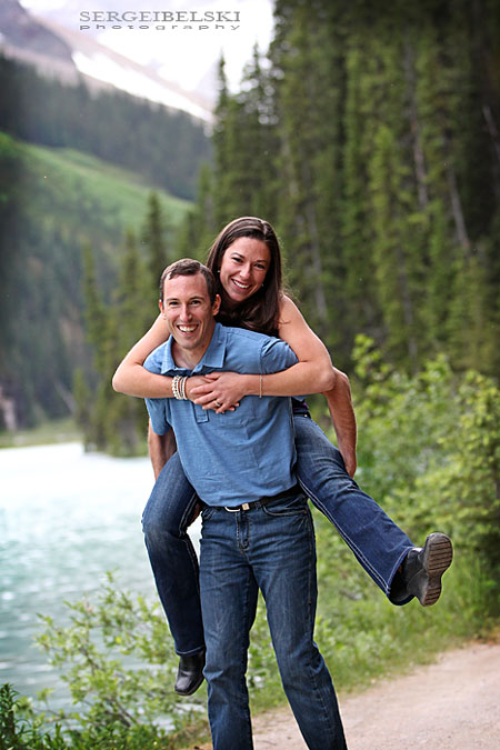 sergei belski wedding photographer engagement in banff photo