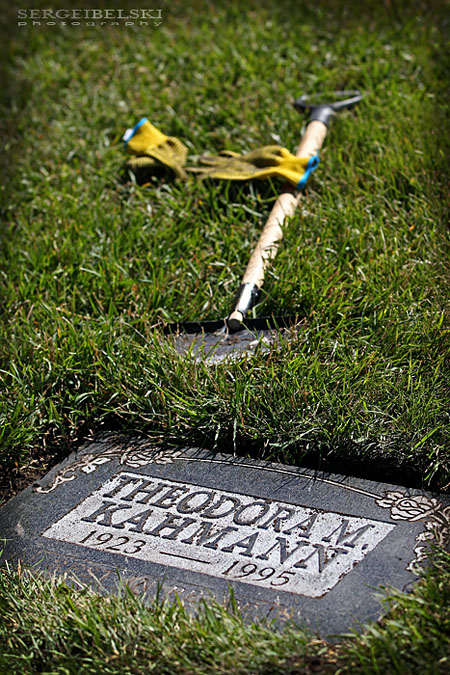 sergei belski volunteer work cemetery photo