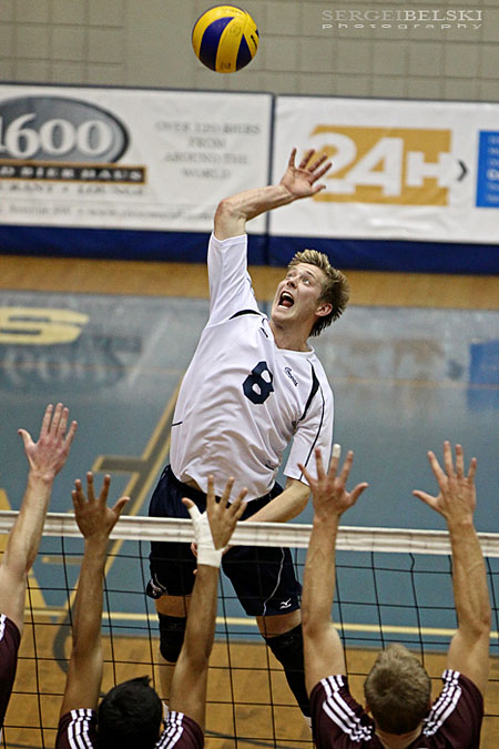 mount royal university volleyball sergei belski photo