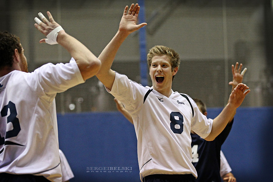 mount royal university volleyball sergei belski photo