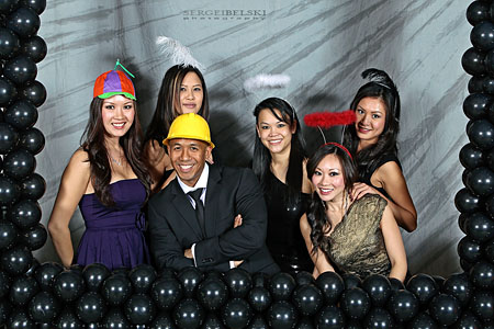 calgary event photographer corporate christmas party photo