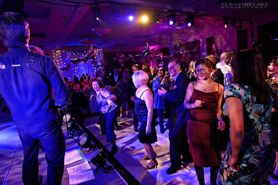 calgary event photographer corporate christmas party photo