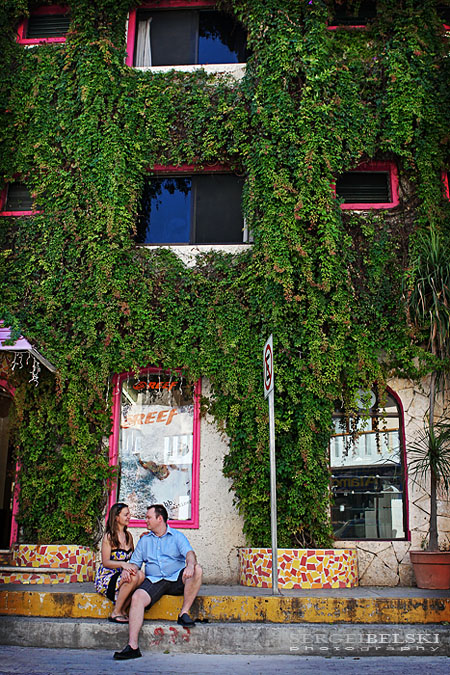 mexico engagement photo
